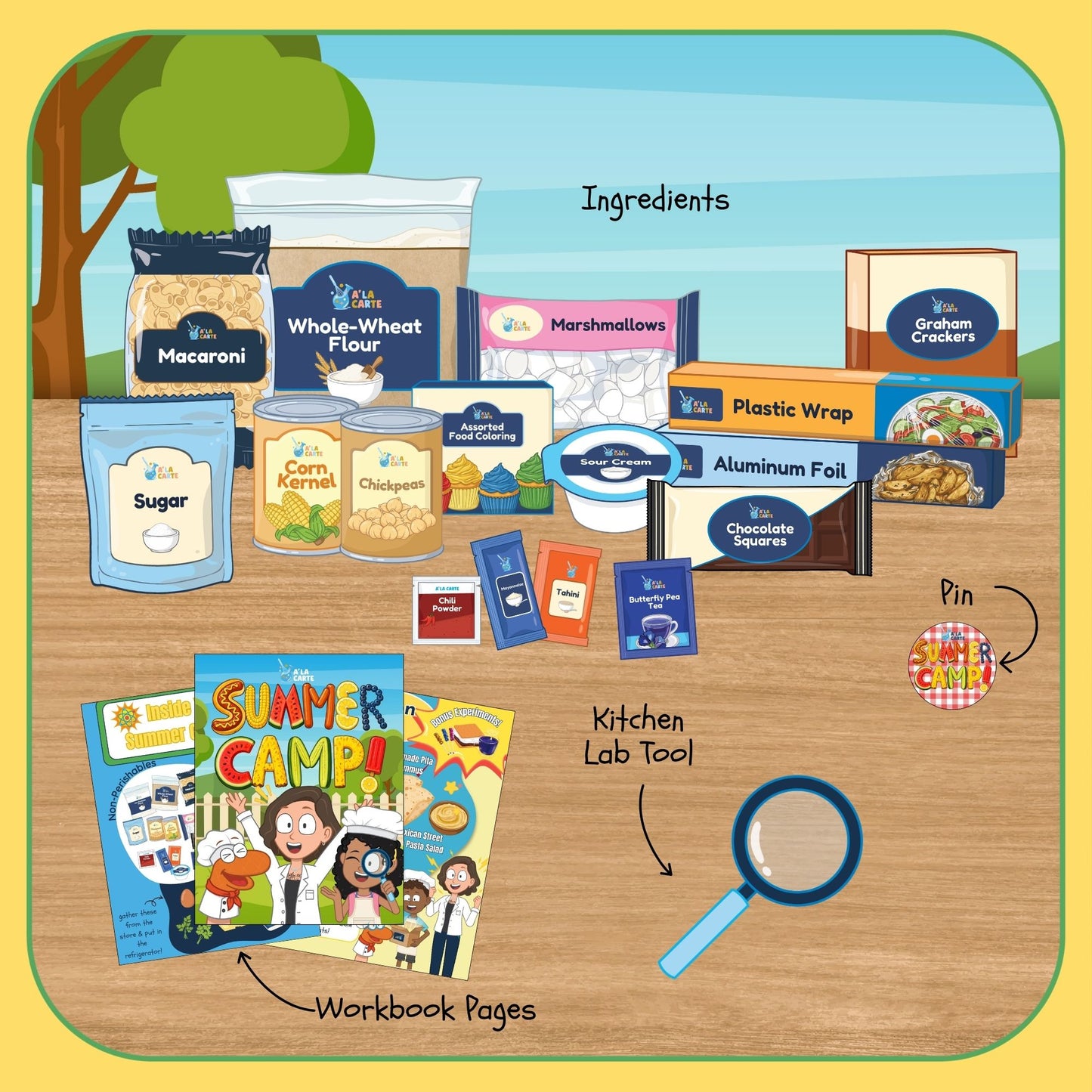 A' La Carte Summer Camp Box + Science Curriculum