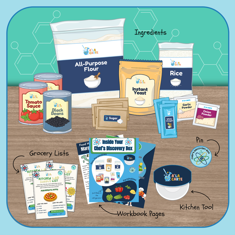 Chef's Discovery Box Kit + Science Curriculum – A' La Carte
