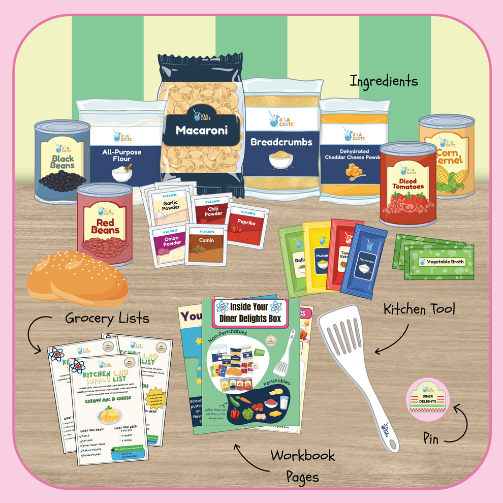 Diner Delights Box Kit + Science Curriculum – A' La Carte